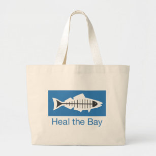 Heal the Bay Swag Large Tote Bag