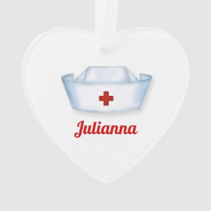 Heal the World for Nurses Custom Ornament
