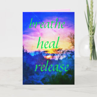HEAL VERDE GREETING CARD