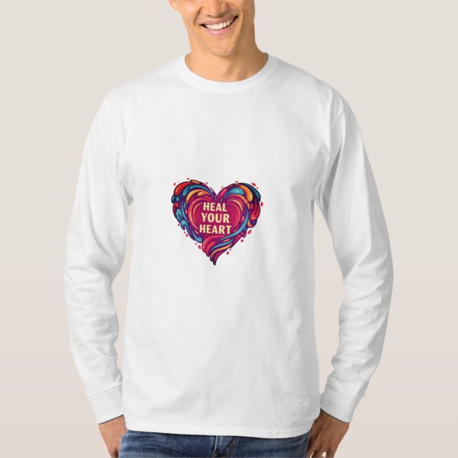 Heal your heart T-Shirt (Front)
