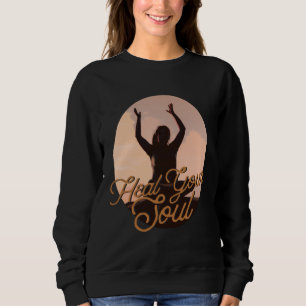 Heal Your Soul Meditation Exercising Inspirational Sweatshirt