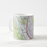 Healdsburg, California Map Coffee Mug<br><div class="desc">Healdsburg,  California - the heart of the Sonoma wine country... ... .so picturesque! This map image can be repositioned to highlight whatever portion of Healdsburg you would like to see.</div>