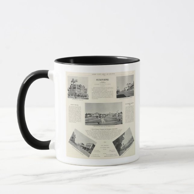 Healdsburg, California Mug (Left)