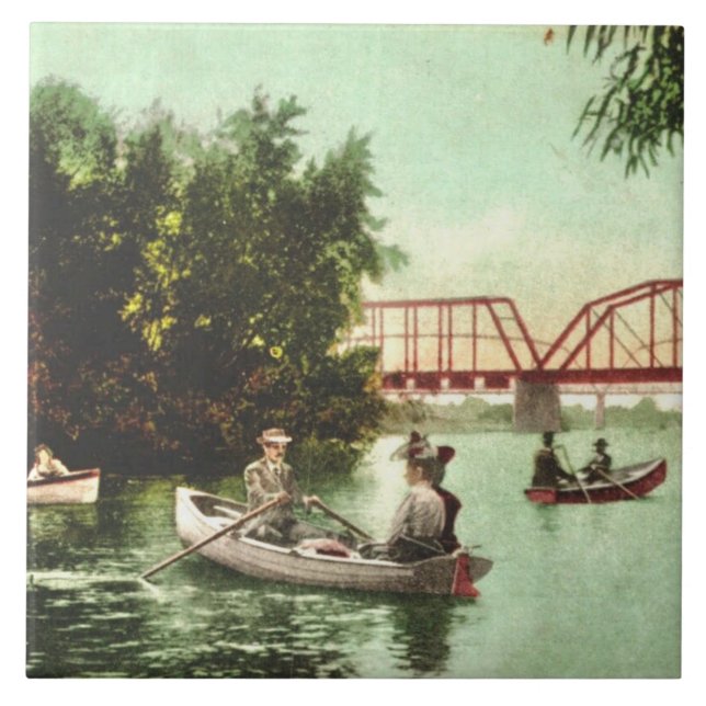 Healdsburg Russian River Ceramic Tile (Front)