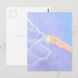 Healed by Faith Christian Postcard