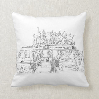 Healer sans Frontières - Pondicherry 2018 (outline Cushion