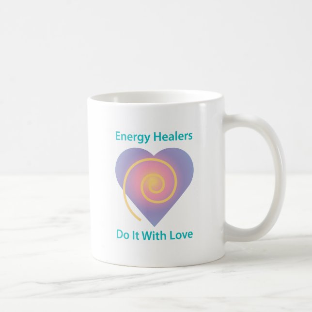 Healers Do It With Love Coffee Mug (Right)