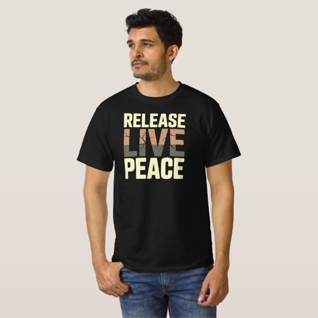 Healing From Trauma Minimalist Typography  T-Shirt (Front Full)