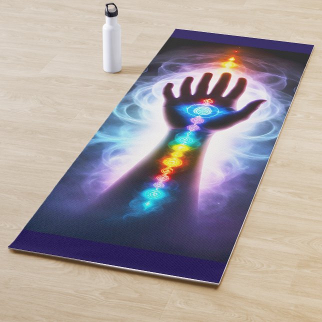 Healing Hand Chakra Yoga Mat (In Situ)