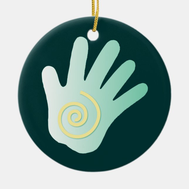 Healing Hand Ornament (Front)