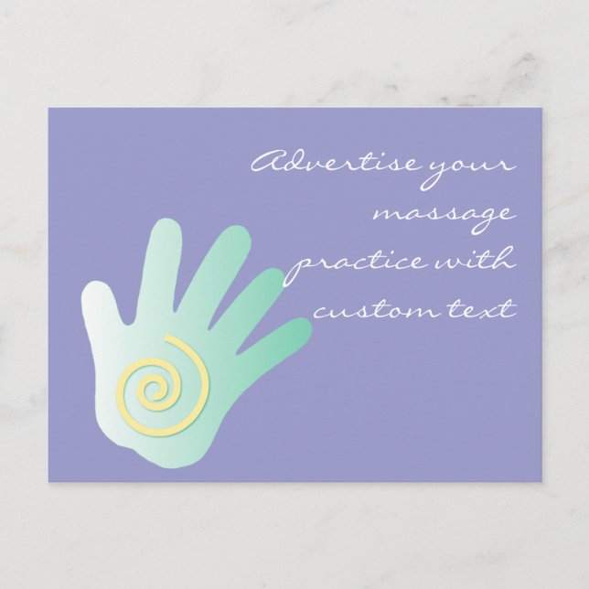 Healing Hand Postcard (Front)