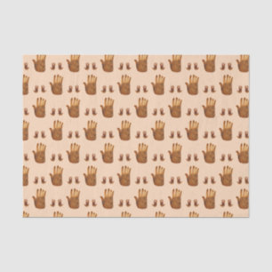 Healing Hands Boho Mystical Pattern Rainbow Gift Tissue Paper