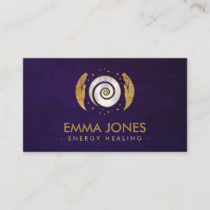 Healing Hands - Energy Healing Business Card