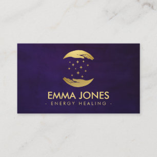 Healing Hands - Energy Healing Business Card