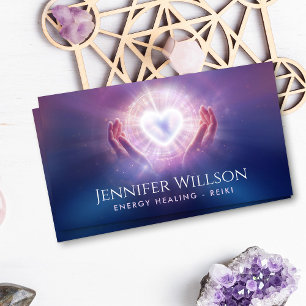 Healing Hands- Energy Healing - Reiki Business Card