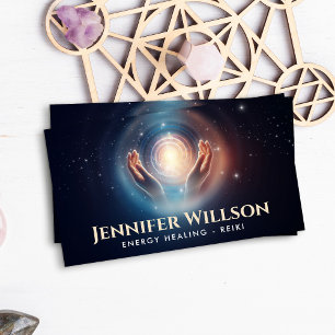 Healing Hands- Energy Healing - Reiki Business Card