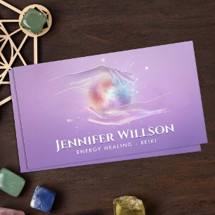 Healing Hands- Energy Healing - Reiki Business Card