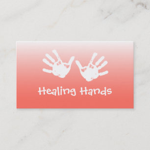 Healing Hands Massage - Reiki Business Card