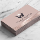 Healing Hands Massage Therapy Rose Gold Border
