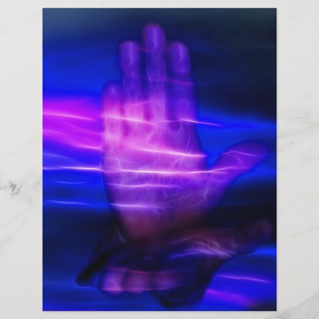 Healing Hands with energy (Front)