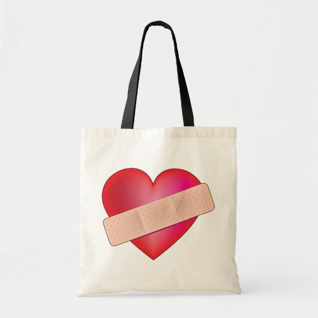 Healing Heart Tote Bag (Front)