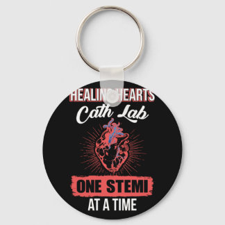 Healing Hearts Cath Lab One Stemi At A Time Key Ring