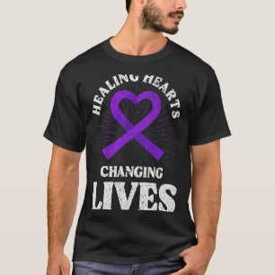 Healing Hearts Domestic Violence Awareness T-Shirt