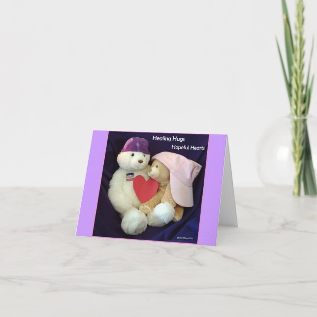 Healing Hugs Note Card (Front)