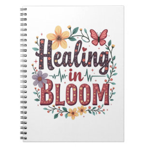 Healing in Bloom Doctor Floral Spring Medical Notebook