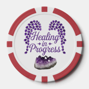 Healing in Progress  Inner Peace Loading  Poker Chips
