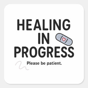 Healing in Progress – Sticker