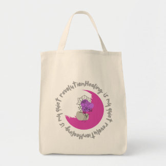 Healing Is My Quiet Revolution – Empowering Quote Tote Bag