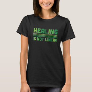 Healing Is Not Linear Bipolar Mental Health Aware T-Shirt