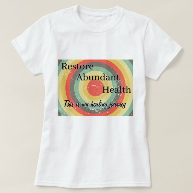 Healing Journey T-Shirt (Design Front)