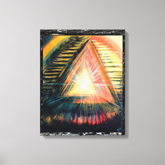 Healing Light Canvas Print (Front)