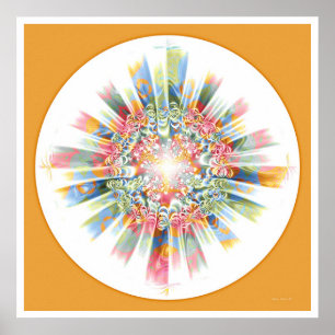 Healing Mandala 2 Poster