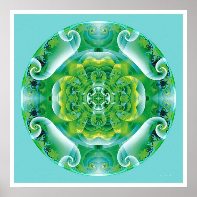 Healing Mandala 4 Poster (Front)