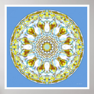 Healing Mandala 8 Poster