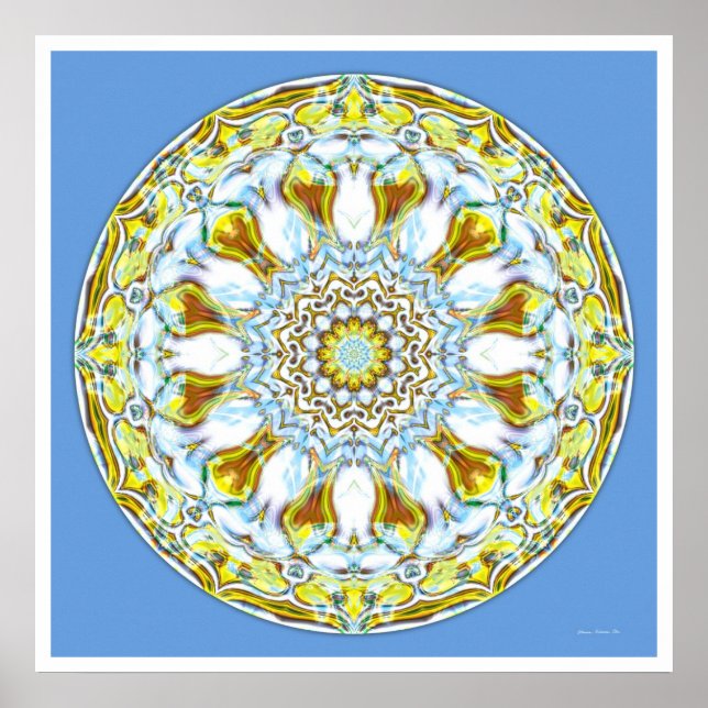 Healing Mandala 8 Poster (Front)