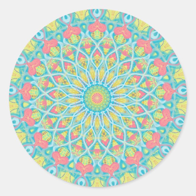 Healing Mandala Sticker (Front)