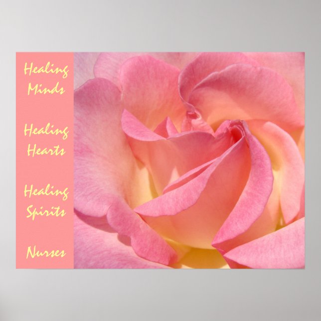 Healing Minds Hearts Spirits Nurses art prints (Front)