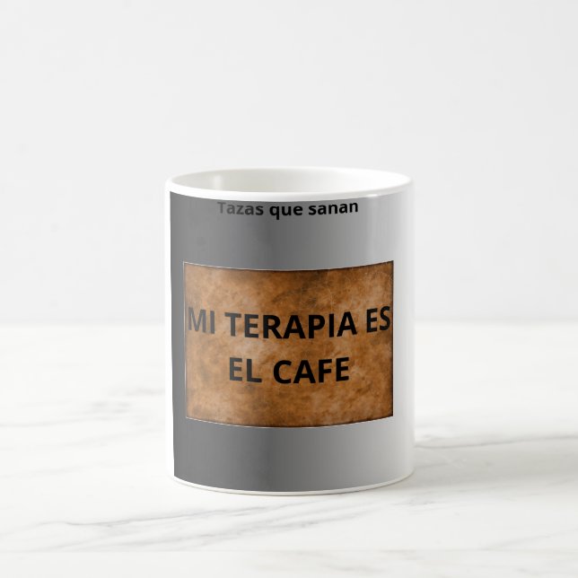 Healing Mugs – My therapy is coffee-  (Center)