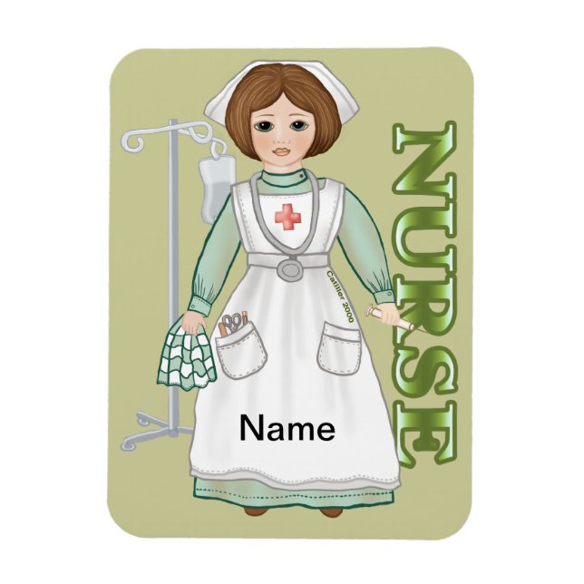 Healing nurse  magnet (Vertical)