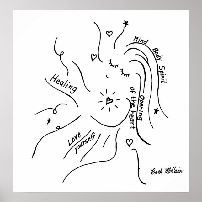 'Healing' Poster (Front)