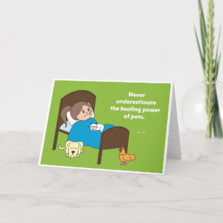 Healing Power of Pets - Greeting Cards