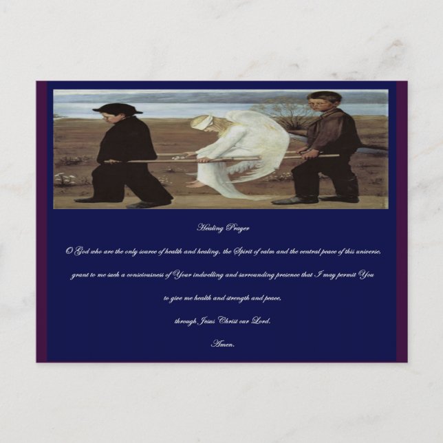 Healing Prayer Postcard (Front)