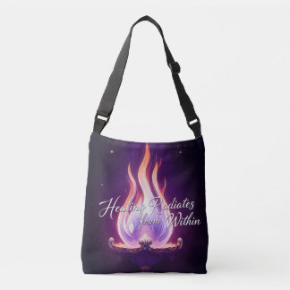 Healing Radiates from Within - Bible Study Crossbody Bag