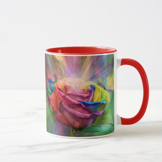Healing Rose Art Mug (Right)