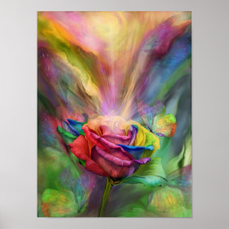 Healing Rose Fine Art Poster/Print Poster