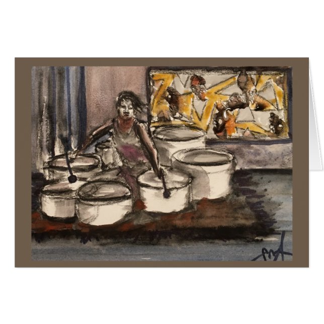 "Healing Song" card (Front Horizontal)